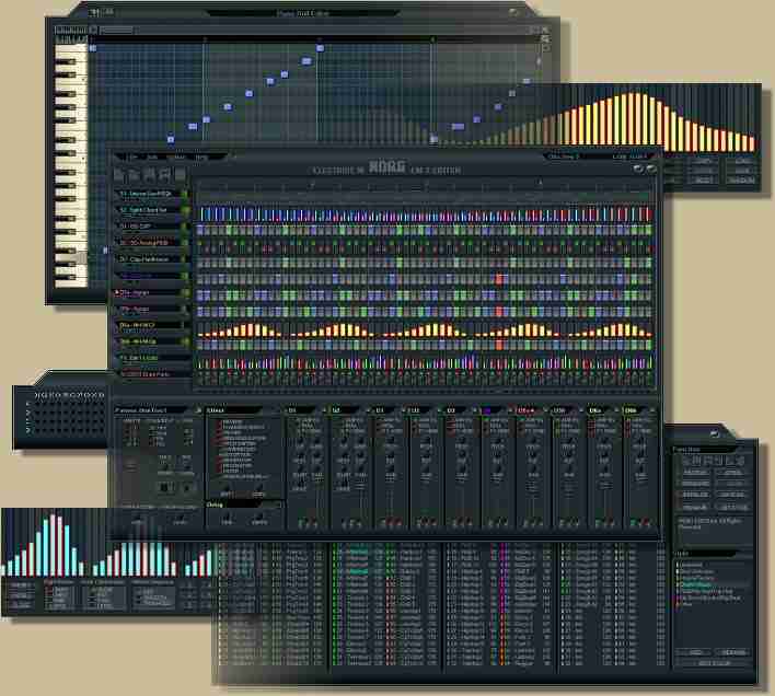 Korg EM-1 Editor Screenshot
